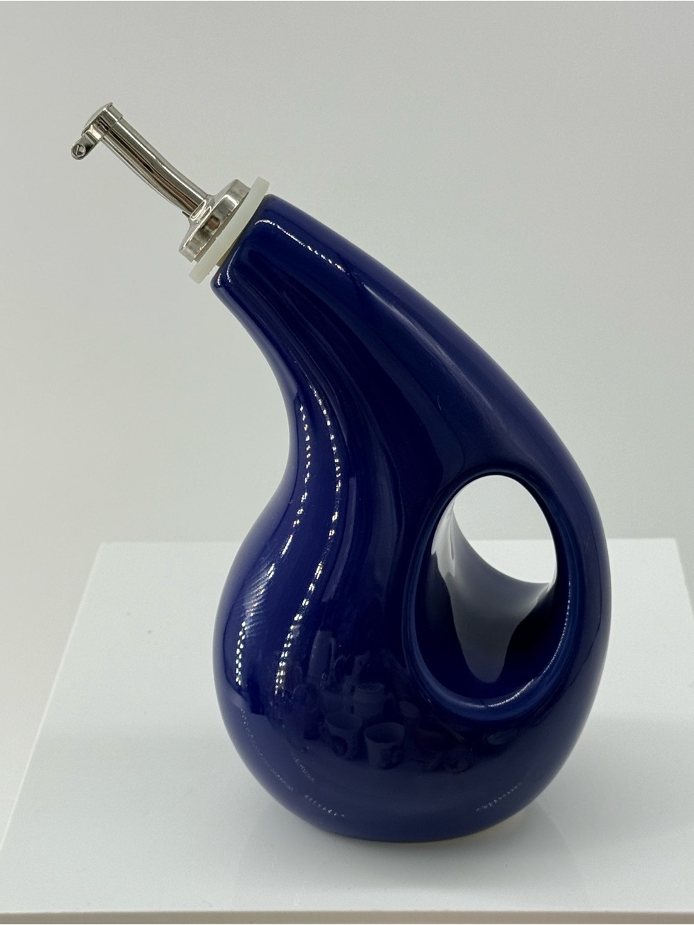 RACHEL Rachel Roy Navy Blue Ceramic Oil Dispenser